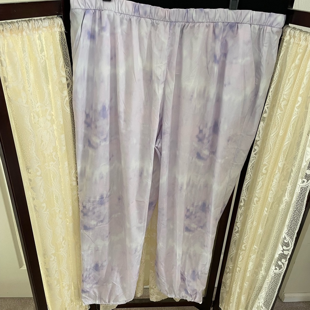 Lavender Tie-Dye Women's Joggers